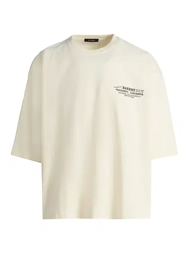 Willy Chavarria Men's Panaderia Chavarria Buffalo T-Shirt - White | Thumbnail 1 Willy Chavarria Men's Panaderia Chavarria Buffalo T-Shirt - White | Thumbnail 1