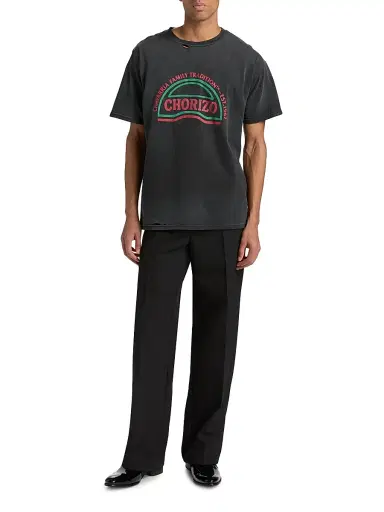 Willy Chavarria Men's Chorizo Easy T-Shirt - Black - Size XXL | Thumbnail 2 Willy Chavarria Men's Chorizo Easy T-Shirt - Black - Size XXL | Thumbnail 2