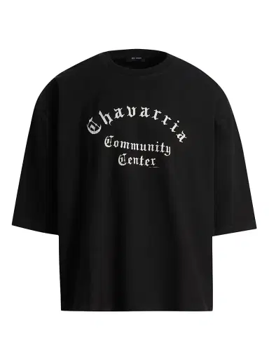 Willy Chavarria Men's Chavarria Community Center Buffalo T-Shirt | Thumbnail 1 Willy Chavarria Men's Chavarria Community Center Buffalo T-Shirt | Thumbnail 1