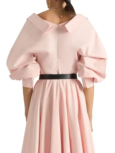 Givenchy Women's Slashed Shirt in Poplin - Silk Pink - Size 12 | Thumbnail 4 Givenchy Women's Slashed Shirt in Poplin - Silk Pink - Size 12 | Thumbnail 4