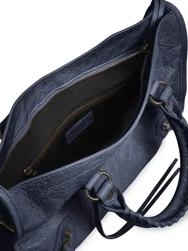 Balenciaga Women's Le City Small Top Handle Bag - Dark Maree | Thumbnail 7 Balenciaga Women's Le City Small Top Handle Bag - Dark Maree | Thumbnail 7