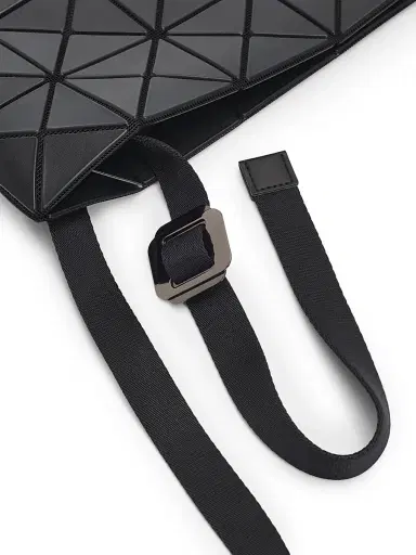 Bao Bao Issey Miyake Men's Lucent Matte Crossbody Bag - Matte Black | Thumbnail 6 Bao Bao Issey Miyake Men's Lucent Matte Crossbody Bag - Matte Black | Thumbnail 6