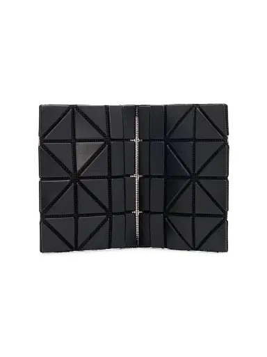 Bao Bao Issey Miyake Men's Matte Bifold Card Case - Matte Black | Thumbnail 2 Bao Bao Issey Miyake Men's Matte Bifold Card Case - Matte Black | Thumbnail 2