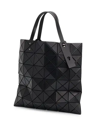 Bao Bao Issey Miyake Men's Lucent Matte Faux-Leater Tote Bag - Matte Black | Thumbnail 3 Bao Bao Issey Miyake Men's Lucent Matte Faux-Leater Tote Bag - Matte Black | Thumbnail 3