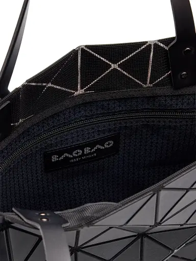 Bao Bao Issey Miyake Men's Lucent Matte Faux-Leater Tote Bag - Matte Black | Thumbnail 4 Bao Bao Issey Miyake Men's Lucent Matte Faux-Leater Tote Bag - Matte Black | Thumbnail 4