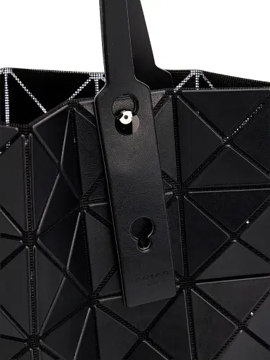 Bao Bao Issey Miyake Men's Lucent Matte Faux-Leater Tote Bag - Matte Black | Thumbnail 5 Bao Bao Issey Miyake Men's Lucent Matte Faux-Leater Tote Bag - Matte Black | Thumbnail 5