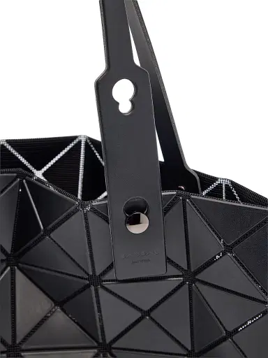 Bao Bao Issey Miyake Men's Lucent Matte Faux-Leater Tote Bag - Matte Black | Thumbnail 6 Bao Bao Issey Miyake Men's Lucent Matte Faux-Leater Tote Bag - Matte Black | Thumbnail 6