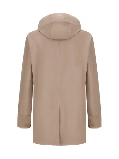 HERNO Men's 2Layer City Hooded Trench Coat - Taupe - Size 46 | Thumbnail 3 HERNO Men's 2Layer City Hooded Trench Coat - Taupe - Size 46 | Thumbnail 3