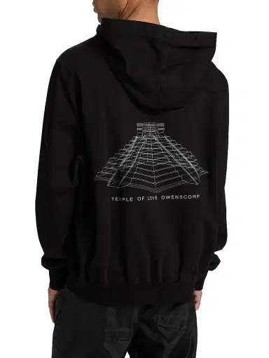 Rick Owens Men's Cotton T-Shirt Hoodie - Black Milk - Size XXL | Thumbnail 5 Rick Owens Men's Cotton T-Shirt Hoodie - Black Milk - Size XXL | Thumbnail 5