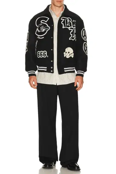SAINT Mxxxxxx Snt Hunter x Bounty Hunter Varsity Jacket | Thumbnail 5 SAINT Mxxxxxx Snt Hunter x Bounty Hunter Varsity Jacket | Thumbnail 5