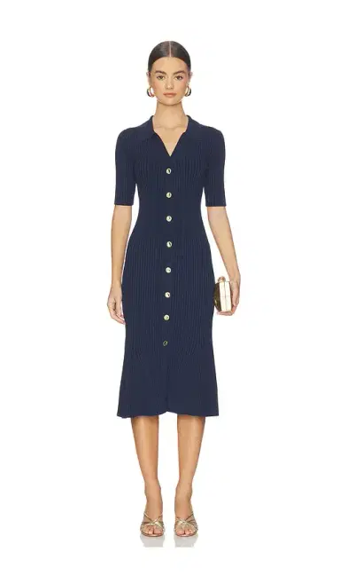 Hervé Léger The Indra Midi Dress | Thumbnail 1 Hervé Léger The Indra Midi Dress | Thumbnail 1
