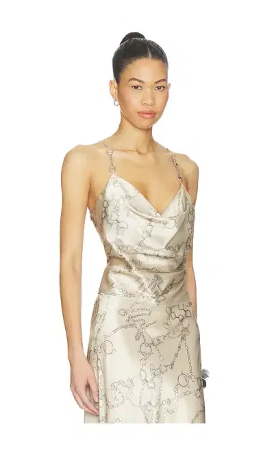 L'AGENCE Calista Cowl Cami | Thumbnail 2 L'AGENCE Calista Cowl Cami | Thumbnail 2