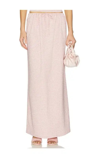 MORE TO COME Luciya Drawstring Maxi Skirt | Thumbnail 1 MORE TO COME Luciya Drawstring Maxi Skirt | Thumbnail 1