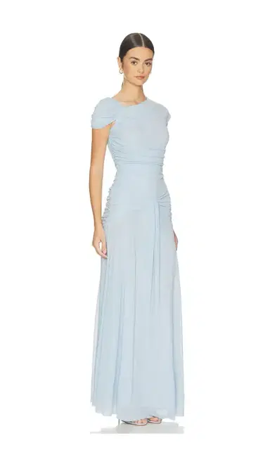 ROTATE Maxi Asymmetric Dress | Thumbnail 2 ROTATE Maxi Asymmetric Dress | Thumbnail 2
