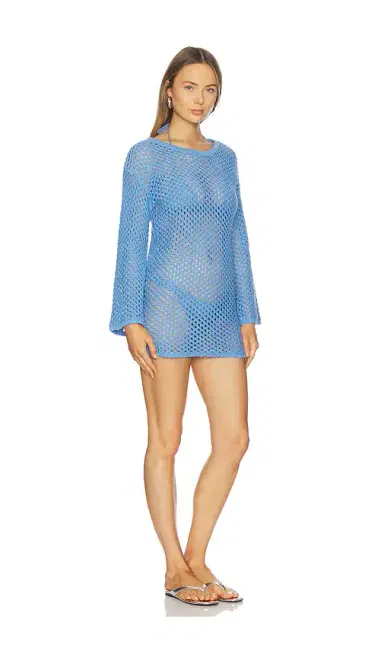 MINKPINK Balmy Crochet Mini Dress | Thumbnail 2 MINKPINK Balmy Crochet Mini Dress | Thumbnail 2