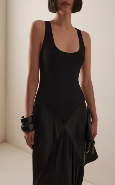 Bevza Square Jersey Midi Dress | Thumbnail 3 Bevza Square Jersey Midi Dress | Thumbnail 3
