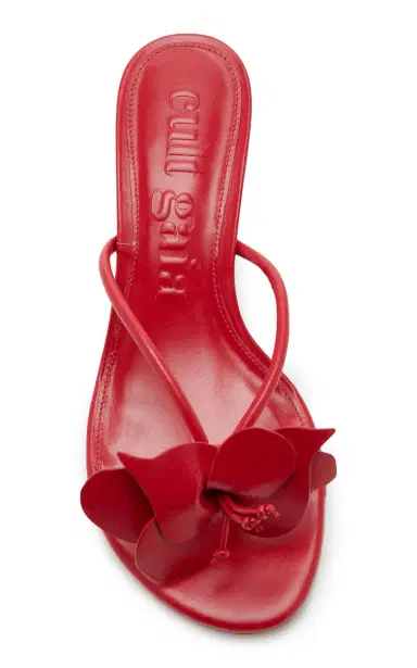 Cult Gaia Addison Leather Sandals | Thumbnail 3 Cult Gaia Addison Leather Sandals | Thumbnail 3