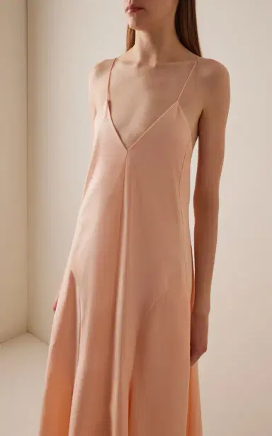 Khaite Iben Cotton-Poplin Maxi Dress | Thumbnail 3 Khaite Iben Cotton-Poplin Maxi Dress | Thumbnail 3