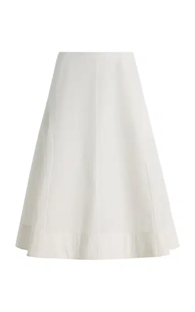 Khaite Artin Organic Cotton Midi Skirt | Thumbnail 6 Khaite Artin Organic Cotton Midi Skirt | Thumbnail 6