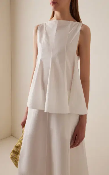Khaite Marita Organic Cotton Top | Thumbnail 2 Khaite Marita Organic Cotton Top | Thumbnail 2