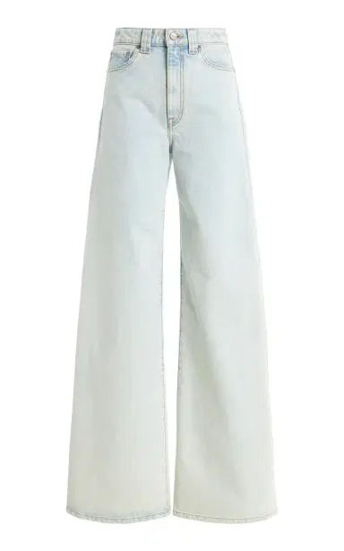 Khaite Dane High-Rise Wide-Leg Jeans | Thumbnail 1 Khaite Dane High-Rise Wide-Leg Jeans | Thumbnail 1