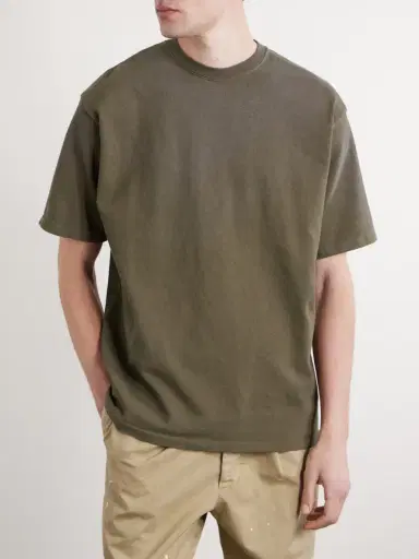 A.PRESSE Vintage Cotton-Jersey T-Shirt - Men | Thumbnail 3 A.PRESSE Vintage Cotton-Jersey T-Shirt - Men | Thumbnail 3