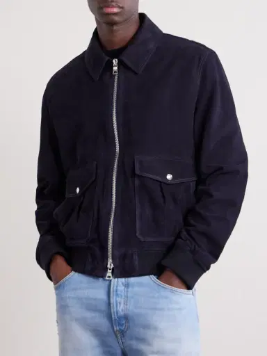 MR P. Suede Blouson Jacket - Men | Thumbnail 3 MR P. Suede Blouson Jacket - Men | Thumbnail 3