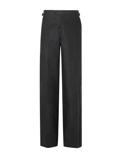 Husbands Wide-Leg Linen Suit Trousers - Men | Thumbnail 1 Husbands Wide-Leg Linen Suit Trousers - Men | Thumbnail 1