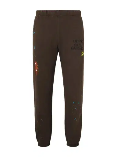 Gallery Dept. Logo-Print Paint-Splattered Cotton-Jersey Sweatpants - Men | Thumbnail 1 Gallery Dept. Logo-Print Paint-Splattered Cotton-Jersey Sweatpants - Men | Thumbnail 1