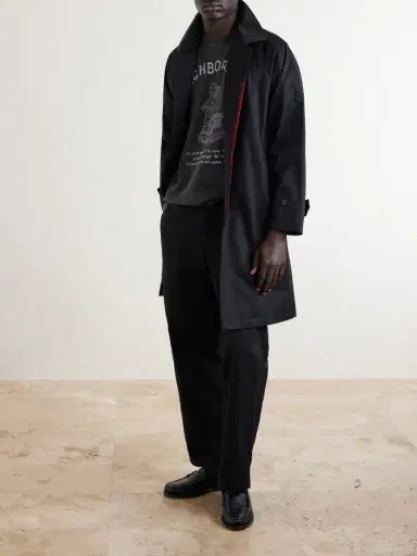 Neighborhood Balcollar Cotton-Gabardine Trench Coat - Men | Thumbnail 2 Neighborhood Balcollar Cotton-Gabardine Trench Coat - Men | Thumbnail 2