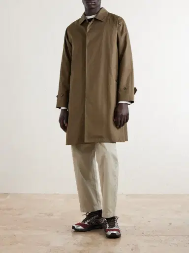 Neighborhood Balcollar Cotton-Gabardine Trench Coat - Men | Thumbnail 3 Neighborhood Balcollar Cotton-Gabardine Trench Coat - Men | Thumbnail 3