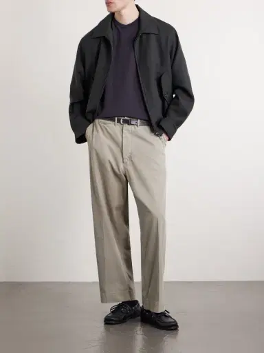 A.PRESSE Cotton and Cashmere-Blend T-Shirt - Men | Thumbnail 2 A.PRESSE Cotton and Cashmere-Blend T-Shirt - Men | Thumbnail 2