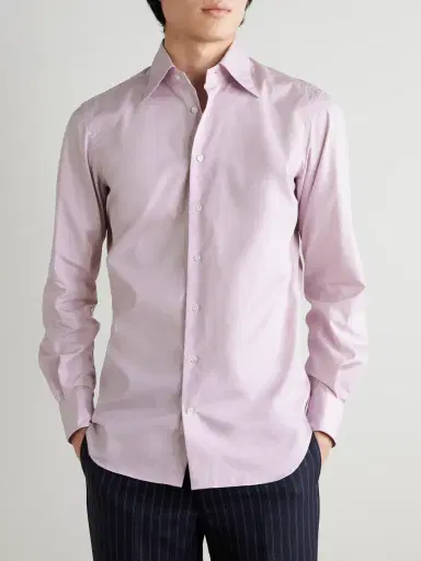 Husbands Supima Cotton-Poplin Shirt - Men | Thumbnail 3 Husbands Supima Cotton-Poplin Shirt - Men | Thumbnail 3