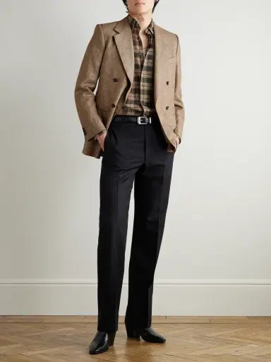 Husbands Checked Cotton-Voile Shirt - Men | Thumbnail 2 Husbands Checked Cotton-Voile Shirt - Men | Thumbnail 2