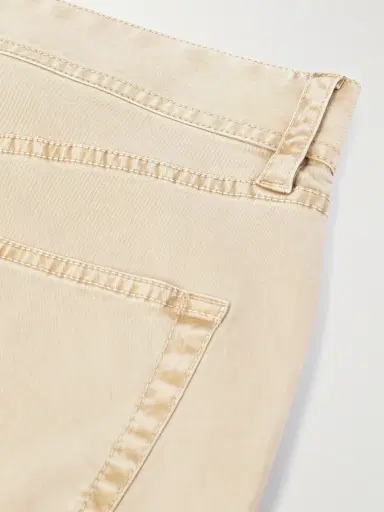 James Perse Slim-Fit Straight-Leg Brushed Cotton-Blend Twill Trousers - Men | Thumbnail 5 James Perse Slim-Fit Straight-Leg Brushed Cotton-Blend Twill Trousers - Men | Thumbnail 5