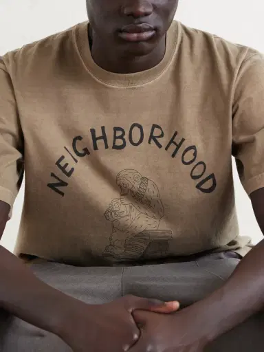 Neighborhood Printed Cotton-Jersey T-Shirt - Men | Thumbnail 5 Neighborhood Printed Cotton-Jersey T-Shirt - Men | Thumbnail 5