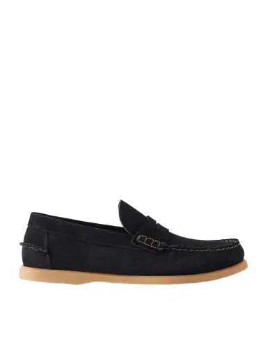 MR P. Leo Suede Penny Loafers - Men | Thumbnail 1 MR P. Leo Suede Penny Loafers - Men | Thumbnail 1
