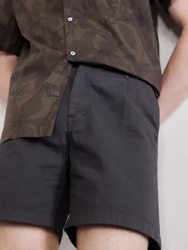 MR P. Wide-Leg Pleated Cotton-Canvas Shorts - Men | Thumbnail 5 MR P. Wide-Leg Pleated Cotton-Canvas Shorts - Men | Thumbnail 5
