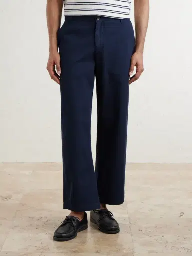 MR P. Barrel-Leg Cotton-Twill Trousers - Men | Thumbnail 3 MR P. Barrel-Leg Cotton-Twill Trousers - Men | Thumbnail 3