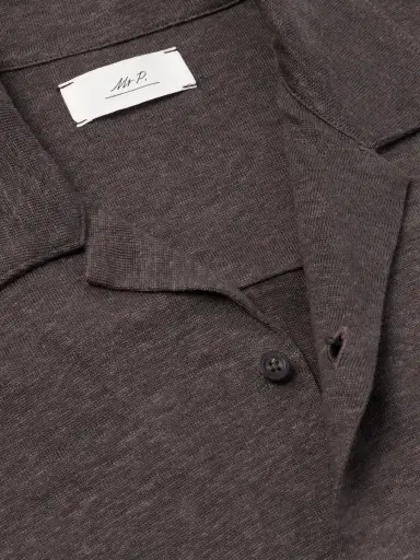 MR P. Camp-Collar Linen Shirt - Men | Thumbnail 6 MR P. Camp-Collar Linen Shirt - Men | Thumbnail 6
