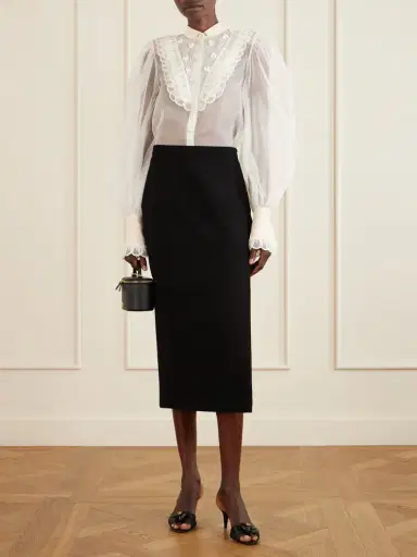 Valentino Garavani Silk-organza Blouse | Thumbnail 2 Valentino Garavani Silk-organza Blouse | Thumbnail 2