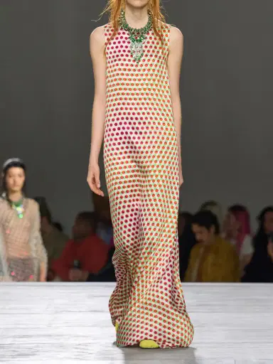 Dries Van Noten Polka-dot Silk-satin Maxi Dress | Thumbnail 5 Dries Van Noten Polka-dot Silk-satin Maxi Dress | Thumbnail 5