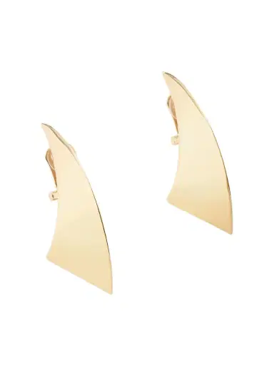 Alaïa Gold-tone Earrings | Thumbnail 1 Alaïa Gold-tone Earrings | Thumbnail 1