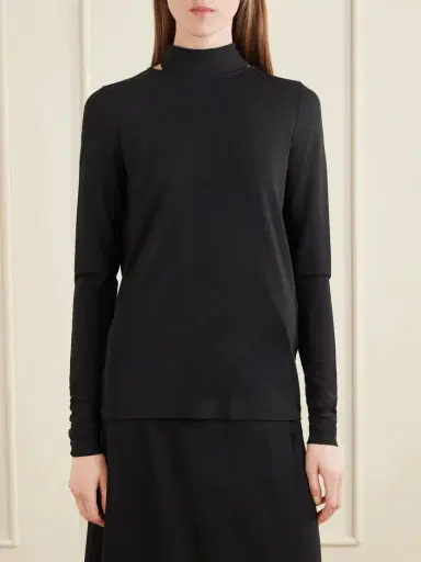 TOTEME Stretch-jersey Blouse | Thumbnail 3 TOTEME Stretch-jersey Blouse | Thumbnail 3