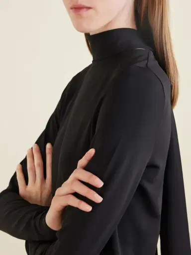 TOTEME Stretch-jersey Blouse | Thumbnail 5 TOTEME Stretch-jersey Blouse | Thumbnail 5