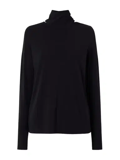 TOTEME Stretch-jersey Blouse | Thumbnail 1 TOTEME Stretch-jersey Blouse | Thumbnail 1