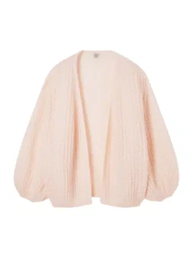 TOTEME Open-knit Mohair-blend Cardigan | Thumbnail 1 TOTEME Open-knit Mohair-blend Cardigan | Thumbnail 1