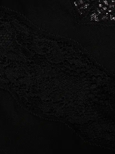 Nili Lotan Women's Felicie Silk Lace Camisole - Black | Thumbnail 7 Nili Lotan Women's Felicie Silk Lace Camisole - Black | Thumbnail 7