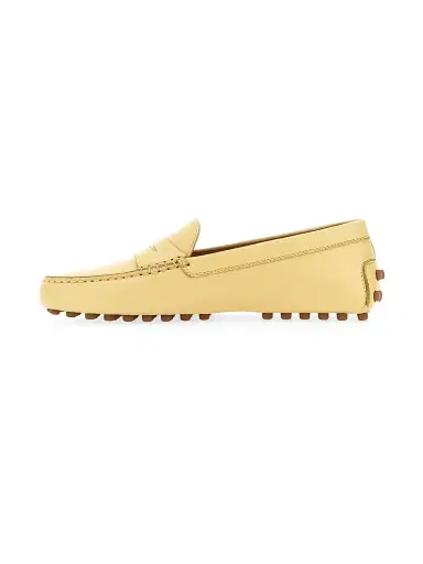 Tod's Women's Gominno Moc Toe Leather Penny Loafers | Thumbnail 5 Tod's Women's Gominno Moc Toe Leather Penny Loafers | Thumbnail 5
