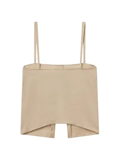 Frame Women's The Linen Button-Front Cami - Flax - Size Large | Thumbnail 1 Frame Women's The Linen Button-Front Cami - Flax - Size Large | Thumbnail 1
